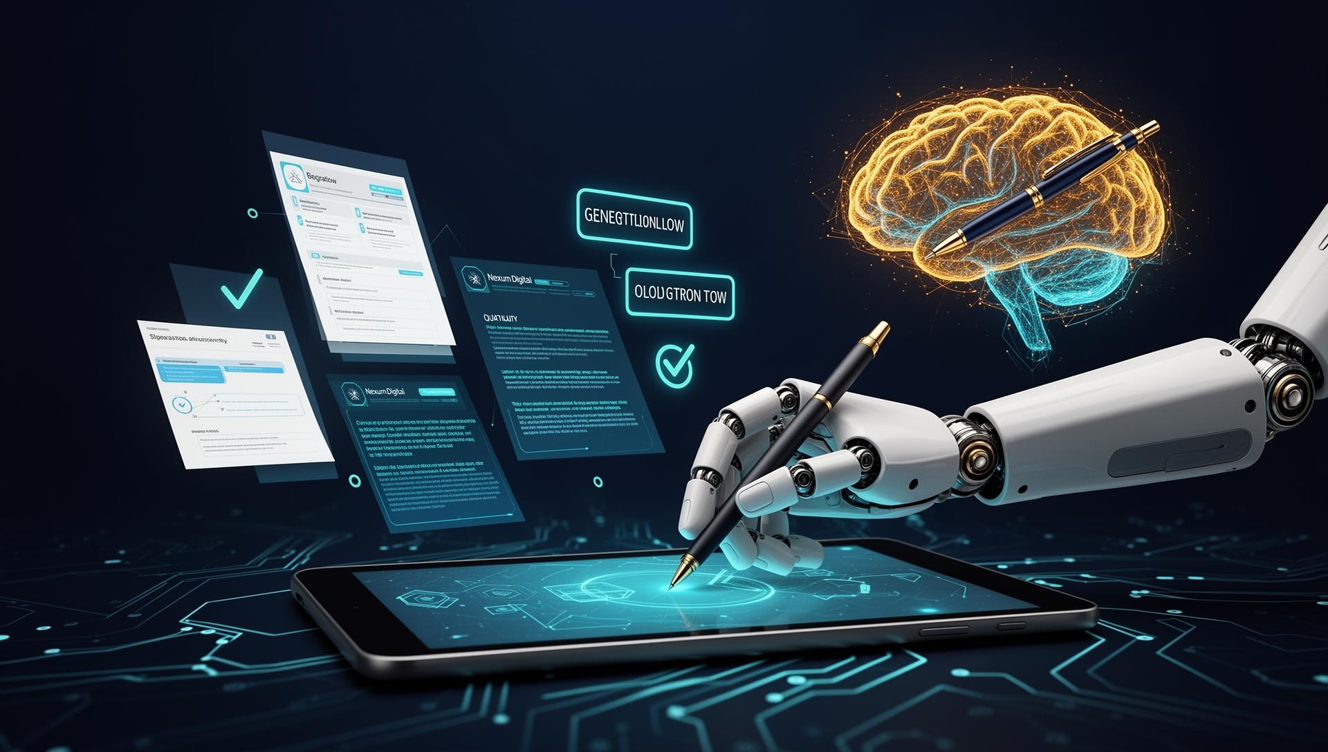 AI Content Creatie: De Complete Workflow voor Kwaliteit op Schaal